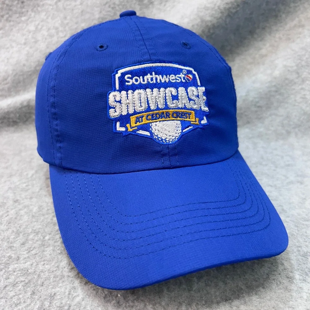 Southwest Showcase Golf Men Blue Imperial Performance Hat Adjustable OSFA